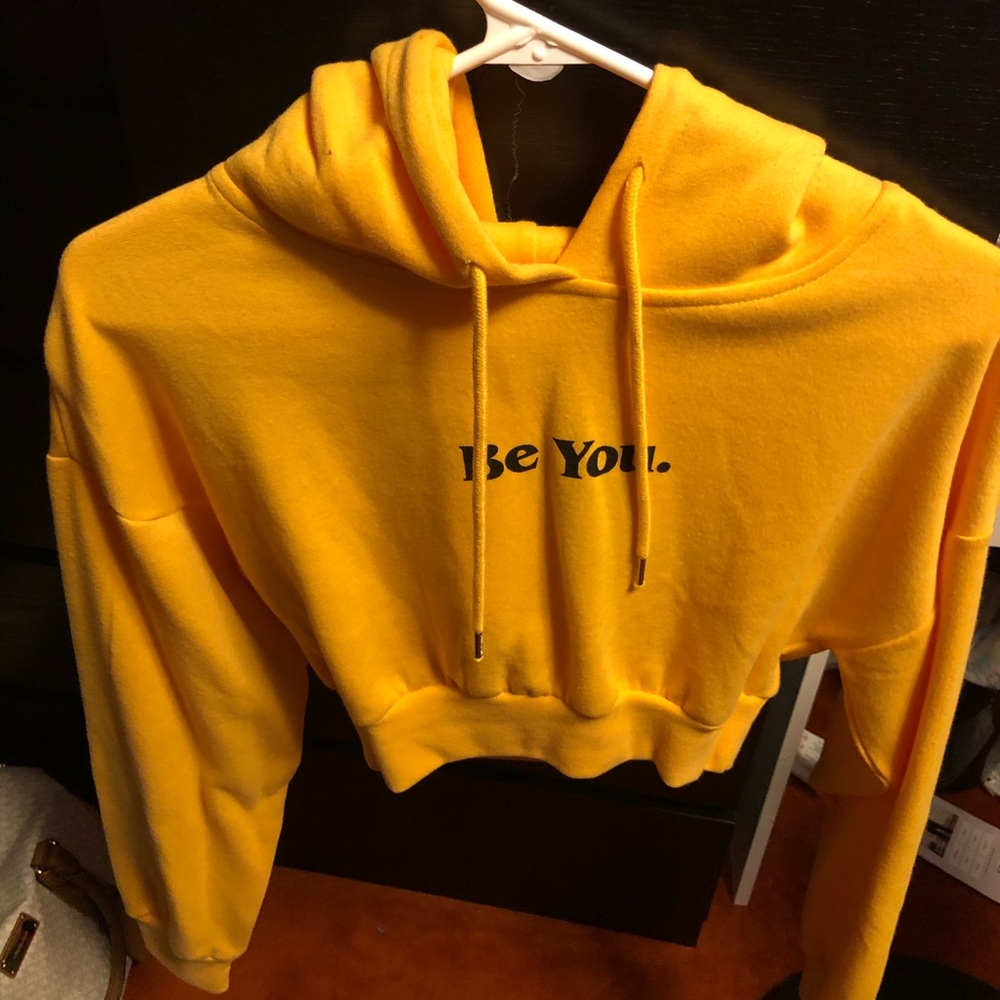 Crop top hoodie